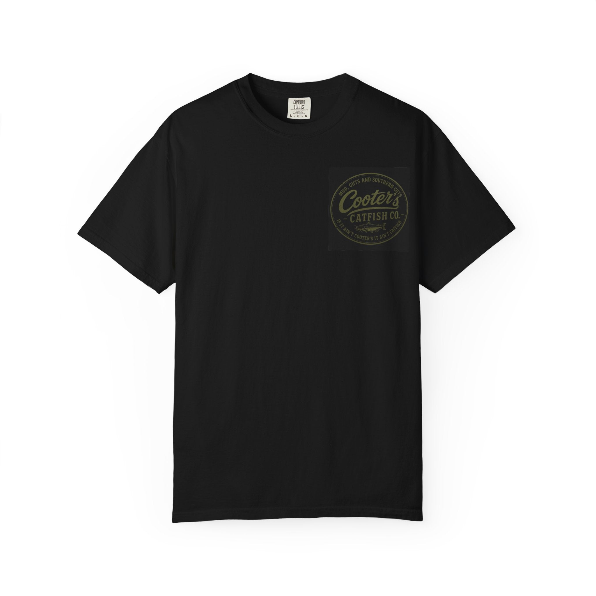 Catfish T-Shirt — Cooter's Catfish Co. Vintage Fishing Graphic