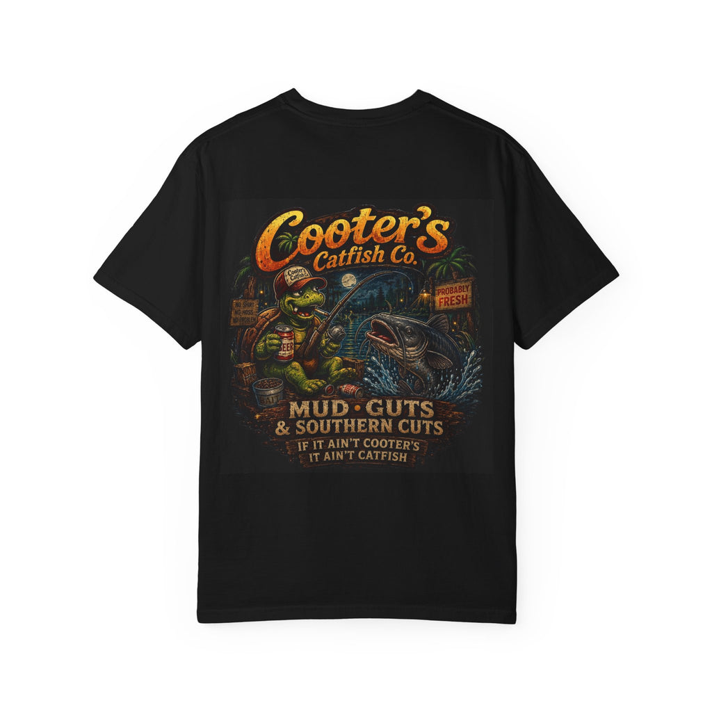 Catfish T-Shirt — Cooter's Catfish Co. Vintage Fishing Graphic